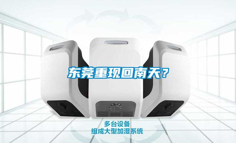 東莞重現(xiàn)回南天？