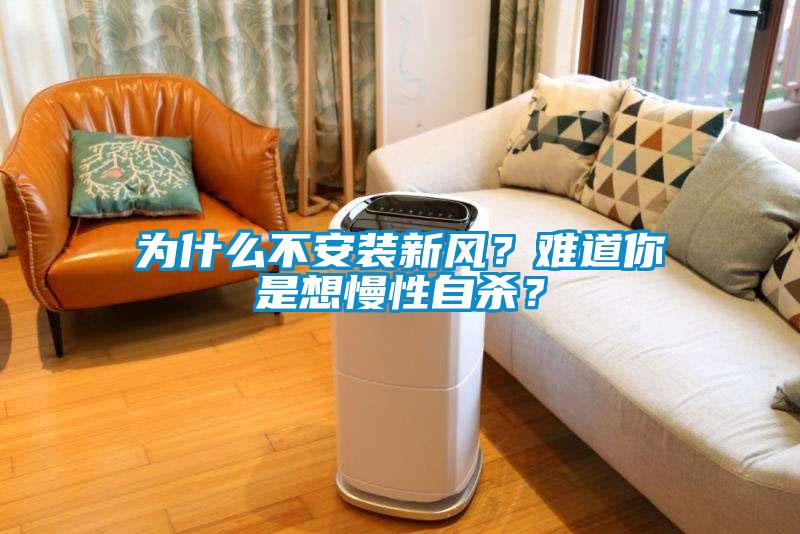 為什么不安裝新風(fēng)？難道你是想慢性自殺？