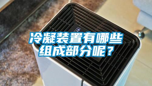 冷凝裝置有哪些組成部分呢？