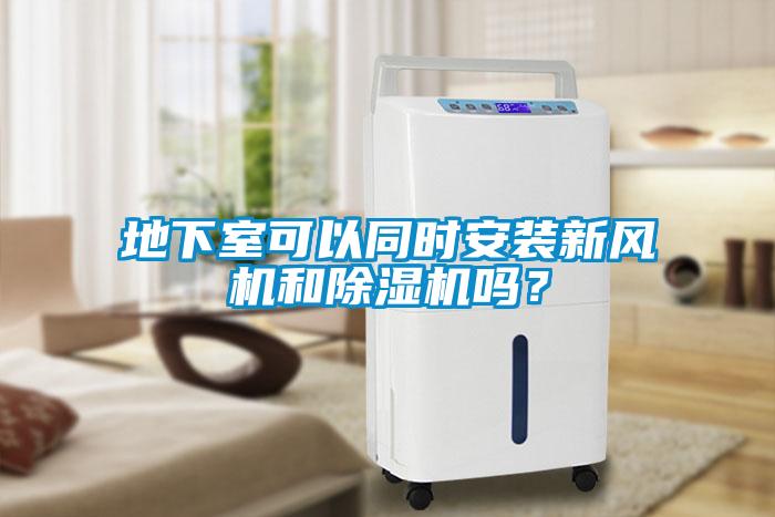 地下室可以同時安裝新風機和除濕機嗎？
