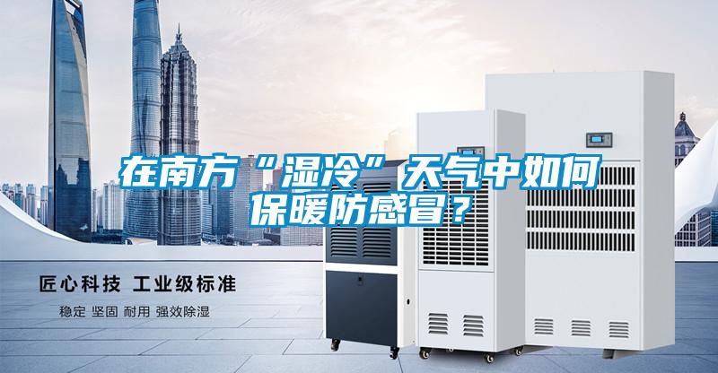 在南方“濕冷”天氣中如何保暖防感冒？