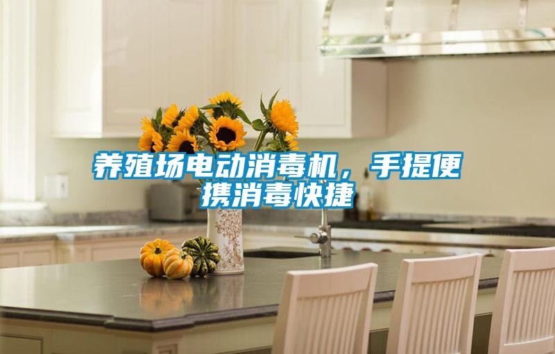 養(yǎng)殖場(chǎng)電動(dòng)消毒機(jī)，手提便攜消毒快捷