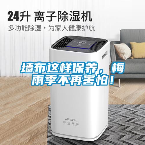 墻布這樣保養(yǎng)，梅雨季不再害怕！
