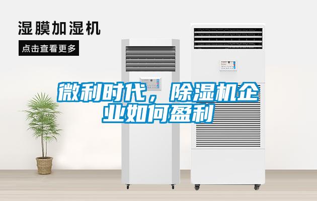 微利時(shí)代，除濕機(jī)企業(yè)如何盈利