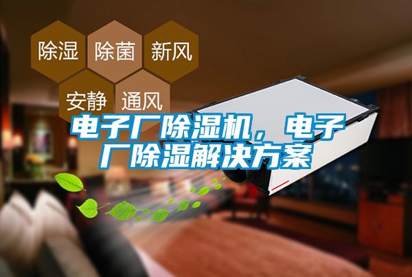 電子廠除濕機(jī)，電子廠除濕解決方案