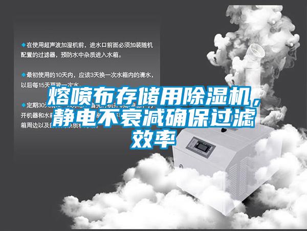 熔噴布存儲用除濕機，靜電不衰減確保過濾效率