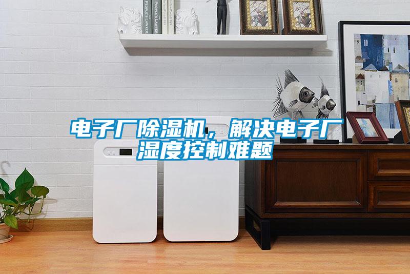 電子廠除濕機(jī)，解決電子廠濕度控制難題