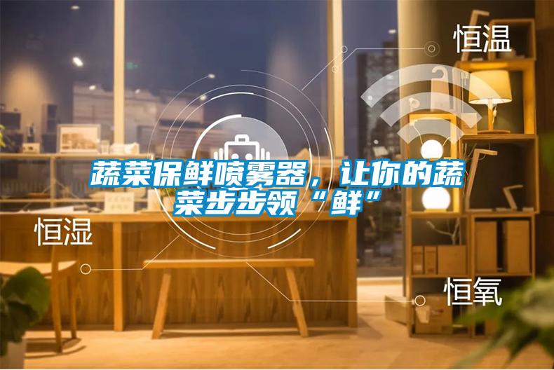 蔬菜保鮮噴霧器，讓你的蔬菜步步領(lǐng)“鮮”