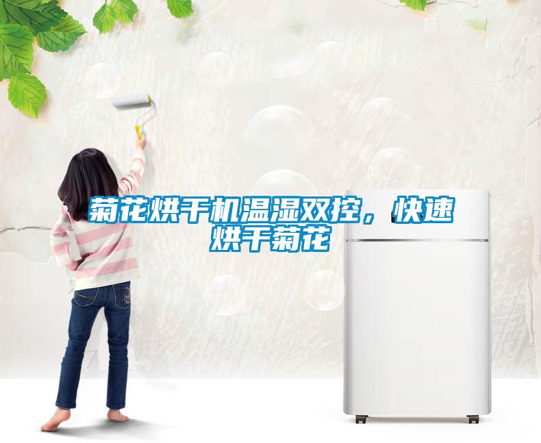 菊花烘干機(jī)溫濕雙控，快速烘干菊花