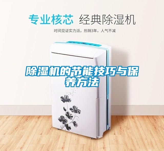 除濕機的節(jié)能技巧與保養(yǎng)方法