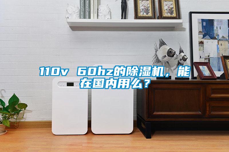 110v 60hz的除濕機，能在國內(nèi)用么？