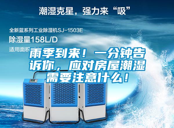 雨季到來！一分鐘告訴你，應(yīng)對房屋潮濕需要注意什么！