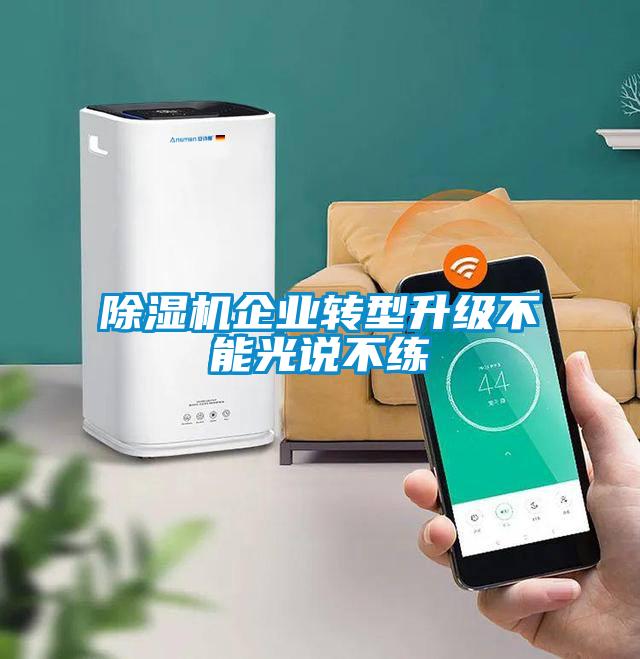 除濕機(jī)企業(yè)轉(zhuǎn)型升級(jí)不能光說(shuō)不練