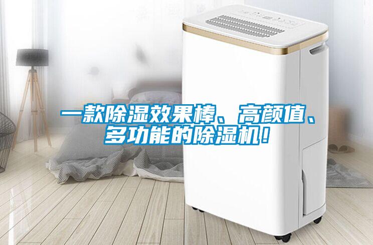 一款除濕效果棒、高顏值、多功能的除濕機！