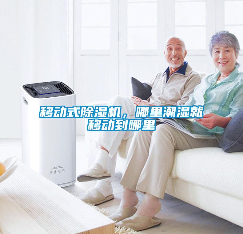 移動式除濕機，哪里潮濕就移動到哪里