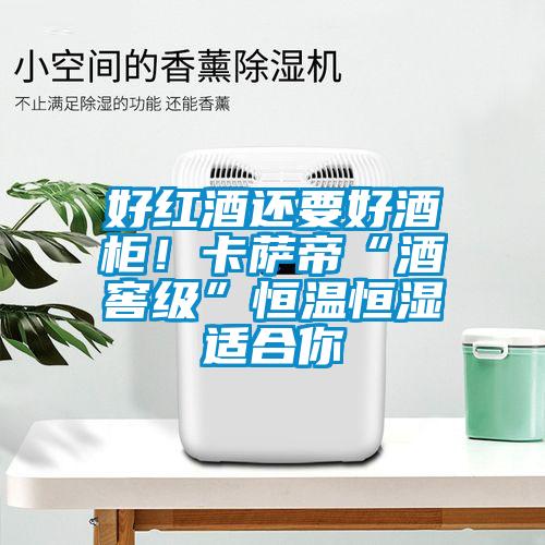 好紅酒還要好酒柜！卡薩帝“酒窖級”恒溫恒濕適合你