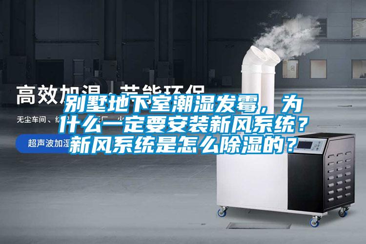 別墅地下室潮濕發(fā)霉，為什么一定要安裝新風(fēng)系統(tǒng)？新風(fēng)系統(tǒng)是怎么除濕的？