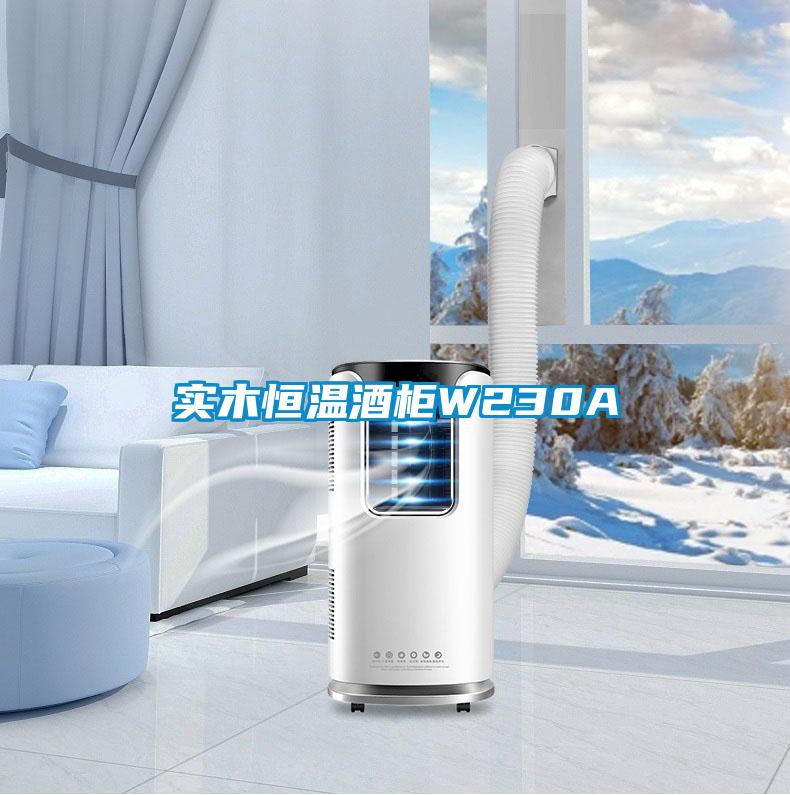 實(shí)木恒溫酒柜W230A