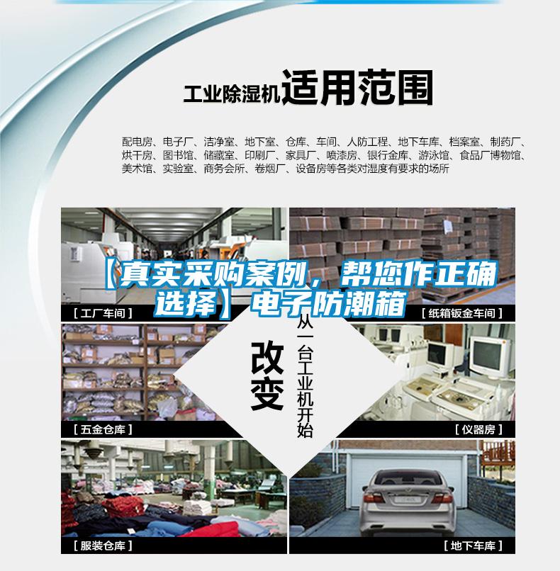 【真實(shí)采購案例，幫您作正確選擇】電子防潮箱