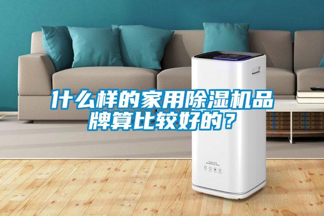 什么樣的家用除濕機(jī)品牌算比較好的?