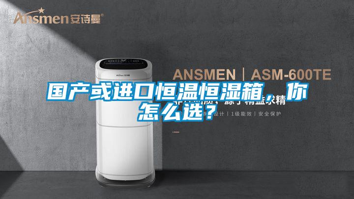 國產(chǎn)或進口恒溫恒濕箱，你怎么選？