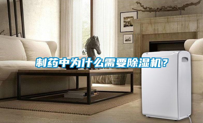 制藥中為什么需要除濕機？