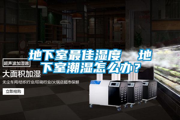地下室最佳濕度  地下室潮濕怎么辦？