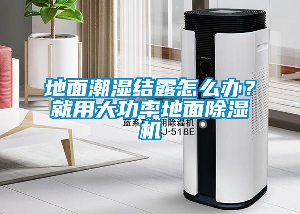 地面潮濕結(jié)露怎么辦？就用大功率地面除濕機(jī)