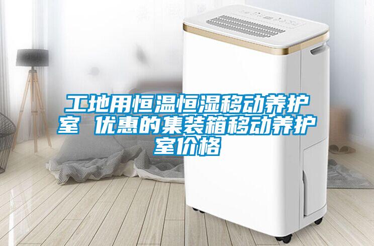 工地用恒溫恒濕移動養(yǎng)護(hù)室 優(yōu)惠的集裝箱移動養(yǎng)護(hù)室價格