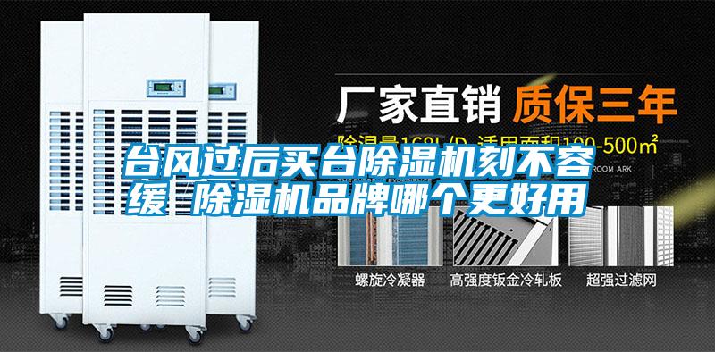 臺(tái)風(fēng)過(guò)后買(mǎi)臺(tái)除濕機(jī)刻不容緩 除濕機(jī)品牌哪個(gè)更好用
