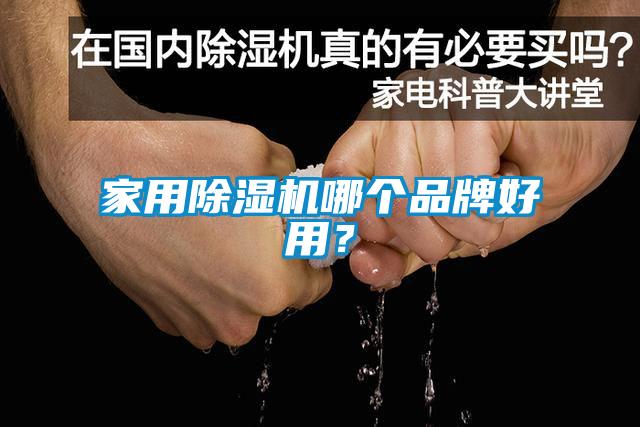 家用除濕機哪個品牌好用?
