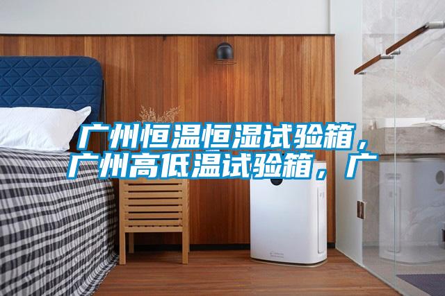 廣州恒溫恒濕試驗箱，廣州高低溫試驗箱，廣