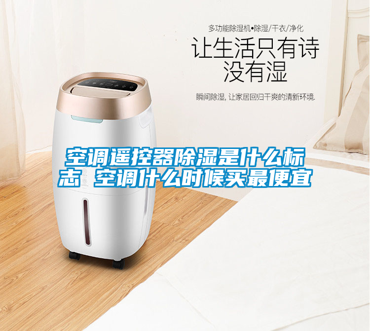 空調(diào)遙控器除濕是什么標(biāo)志 空調(diào)什么時(shí)候買(mǎi)最便宜