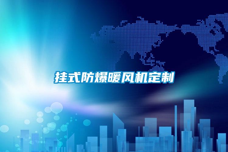 掛式防爆暖風(fēng)機定制