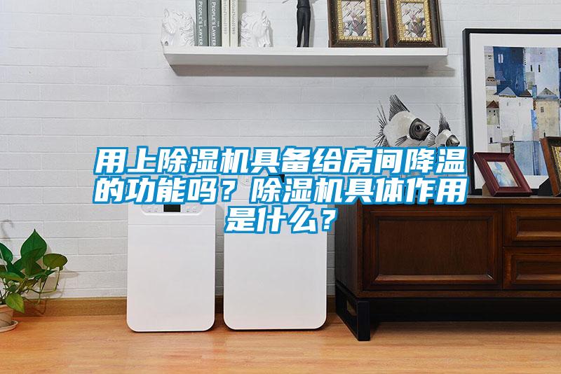 用上除濕機(jī)具備給房間降溫的功能嗎？除濕機(jī)具體作用是什么？