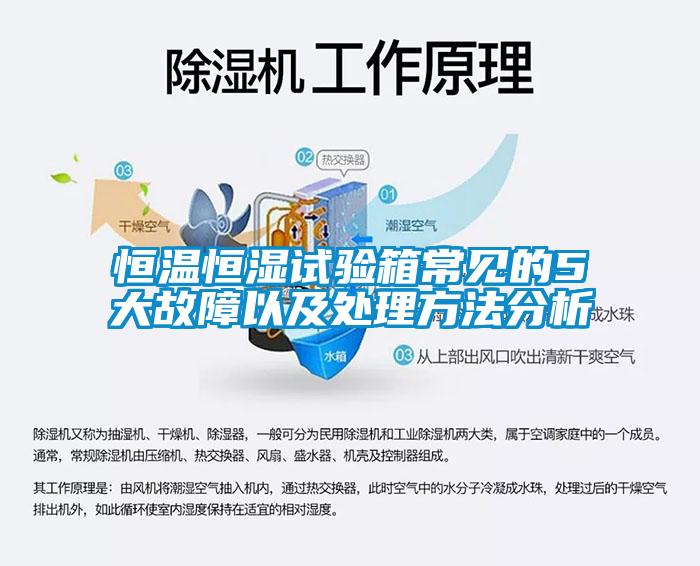 恒溫恒濕試驗(yàn)箱常見(jiàn)的5大故障以及處理方法分析