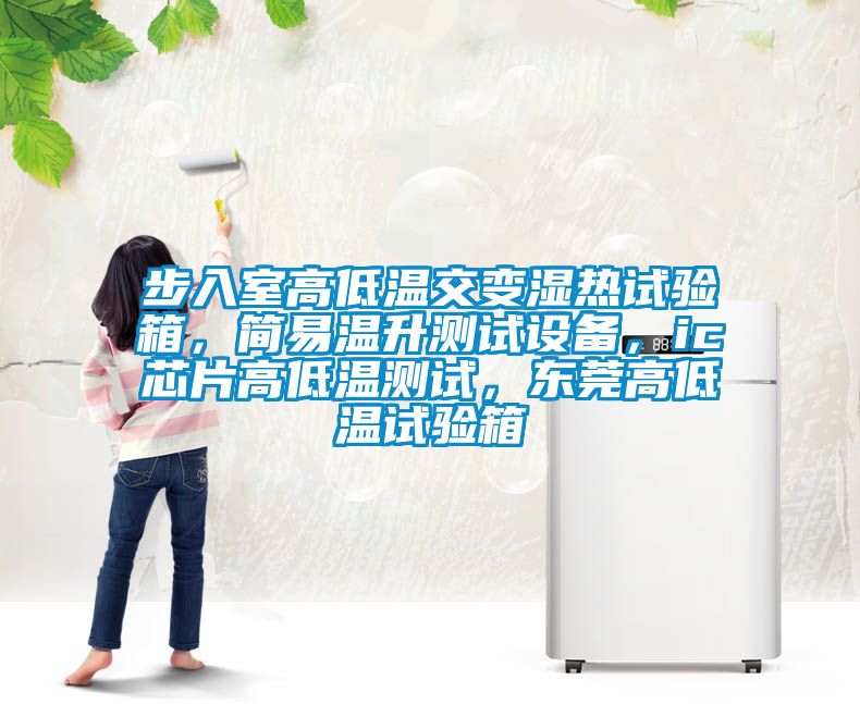 步入室高低溫交變濕熱試驗箱，簡易溫升測試設(shè)備，ic芯片高低溫測試，東莞高低溫試驗箱