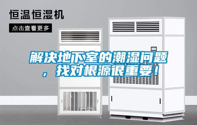 解決地下室的潮濕問題，找對根源很重要！