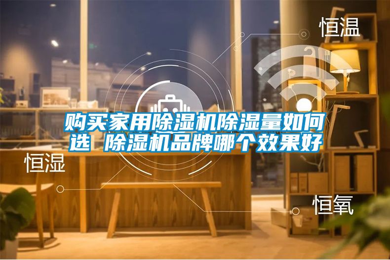 購(gòu)買(mǎi)家用除濕機(jī)除濕量如何選 除濕機(jī)品牌哪個(gè)效果好