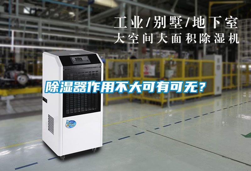 除濕器作用不大可有可無？