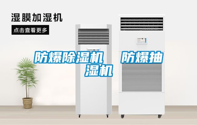 防爆除濕機 防爆抽濕機