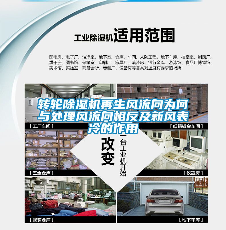 轉(zhuǎn)輪除濕機再生風流向為何與處理風流向相反及新風表冷的作用