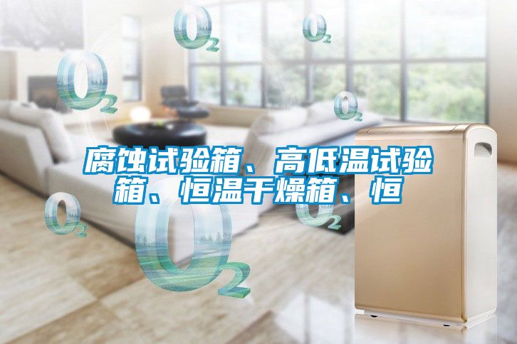 腐蝕試驗箱、高低溫試驗箱、恒溫干燥箱、恒